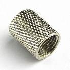 Brass Cross Knurled Insert